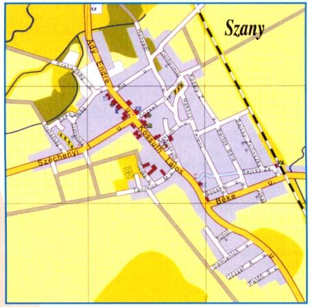 Vas megyei markusovszky kórház 9700 szombathely, markusovszky lajos u. Szany Térkép | Térkép