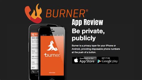 Or just another app to quickly disappear? Burner App Review for iPhone and Android - Disposable ...