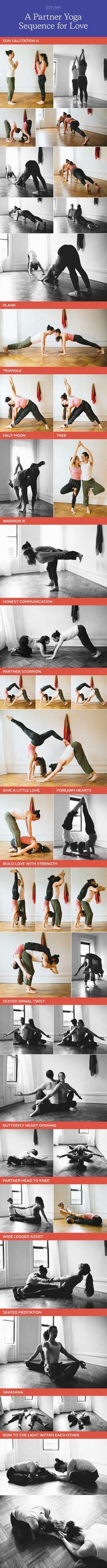 A couples yoga routine your guy will actually love. 378 Best Partner/couples yoga poses images | Partner yoga ...