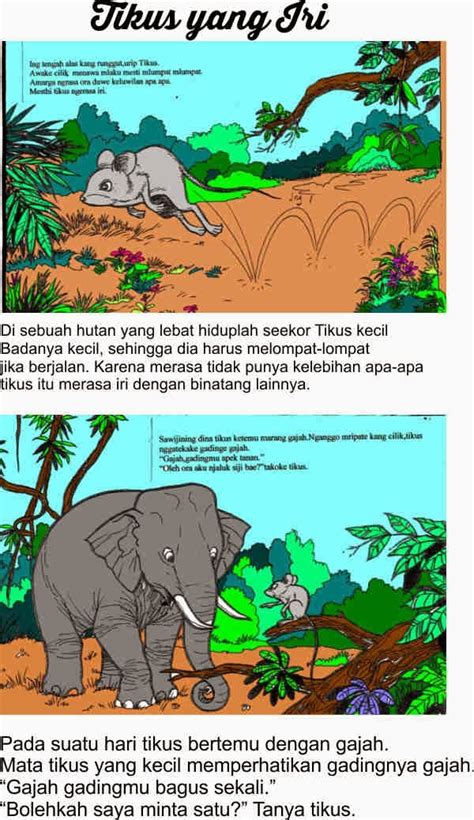 Kisah nabi harun sering dikaitkan dengan kisah nabi musa. Dongeng Anak Bergambar: Kisah Tikus Yang Iri | Bikin Kaos ...