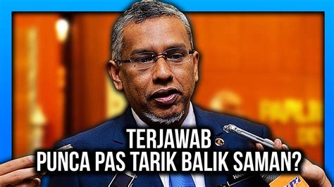 Dia fikir suruhanjaya mungkin akan tarik balik keputusan mereka. APA MAKNANYA BILA HADI TARIK BALIK SAMAN SARAWAK REPORT ...