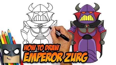 Free printable buzz and zurg coloring pages. How to Draw Emperor Zurg | Toy Story | Step-by-Step ...