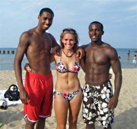 Natural black amateur having fun. Interracial Vacation on Twitter: "On the beach. # ...