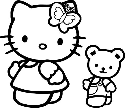 Ausmalbilder hello kitty malvorlagen hello kitty. 100 Ausmalbilder Hello Kitty zum Ausdrucken | WONDER DAY