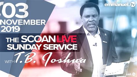 Powerful spirit filled praises & worship time with emmanuel tv singers. LIVE Sunday Service At The SCOAN With T.B. Joshua (03/11 ...