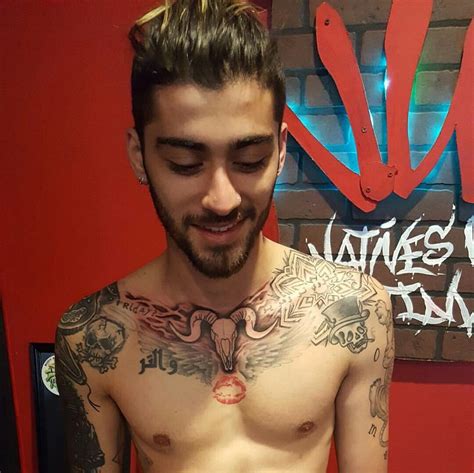 That would be so awesome. Pop Crave on Twitter: "Zayn Malik got a new chest tattoo ...