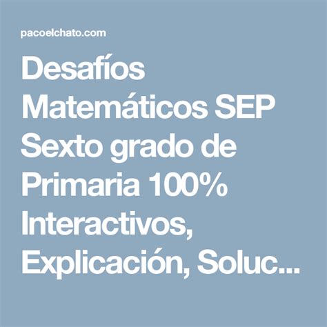 Aug 13, 2017·2 min read. Libro De Ciencias Naturales Tercer Grado Contestado Paco El Chato - Libros Famosos