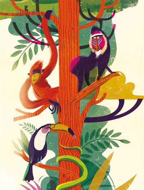 Check spelling or type a new query. Jungle Illustration on Behance | Jungle illustration, Book illustration art, Animal illustration ...