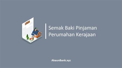 Cara menyemak baki pinjaman perumahan dari kerajaan lppsa. Semak Baki Pinjaman Perumahan Kerajaan LPPSA Online