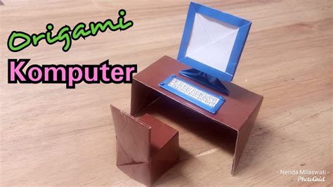 Maybe you would like to learn more about one of these? cara membuat origami komputer - YouTube