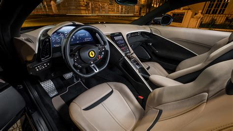 This gorgeous gt takes inspiration from some of the company's most influential designs and marks a return to timeless styling. Ferrari Roma 2020 5K Interior Wallpaper | HD Car ...