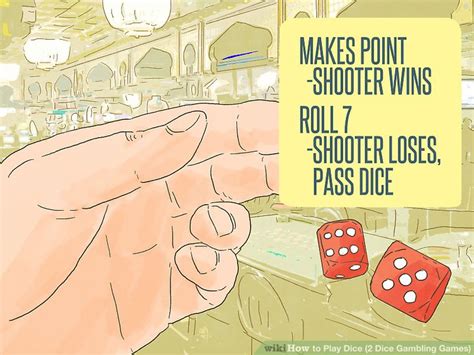 Regular street craps is played with two dice, which are used by a single player in each game, though the game can be played by any number of onlookers. 7 Ways to Play Dice (2 Dice Gambling Games) - wikiHow