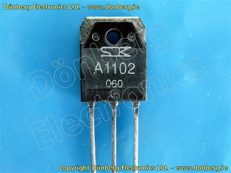 Single emitter voltage vceo max: Semiconductor: 2SA1102 (2SA 1102) - TRANSISTOR SILICON PNP / 80V / 6A / 60W / 20MHz...