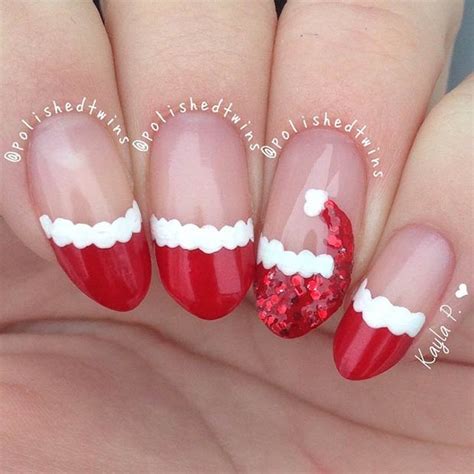 The gel red nails have a perfect idea if you want to create simple christmas nails, its polished finish, elegant and flawless. 81 Christmas Nail Art Designs & Ideas for 2020 | Page 2 of ...