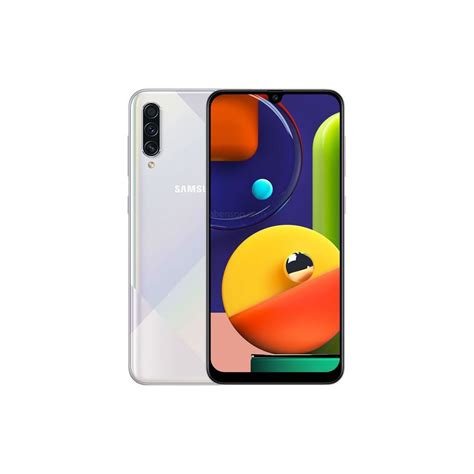 It measures 158.5 mm x 74.5 mm x 7.7 mm and weighs 166 grams. (Unlocked, Prism Crush White) Samsung Galaxy A50s Dual Sim ...