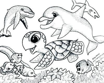 Gingerbread house coloring page printable. Sea Creatures Coloring Pages at GetColorings.com | Free ...