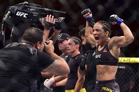 Maybe you would like to learn more about one of these? Viviane Araujo moves down to flyweight, meets Alexis Davis ...