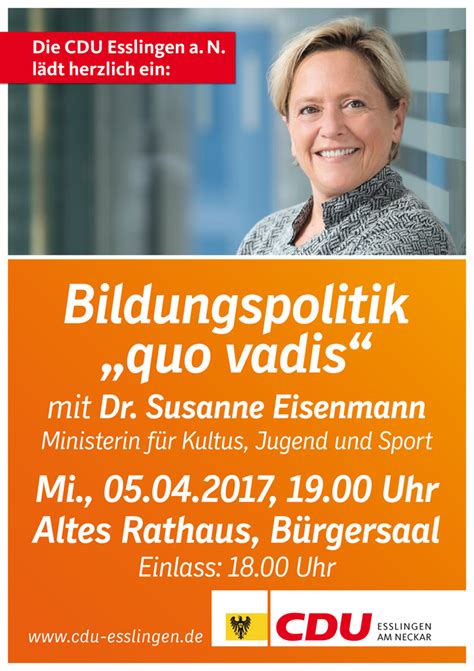 See more of susanne eisenmann on facebook. GEB Allgemeinbildende Schulen Esslingen (Aktuelles)