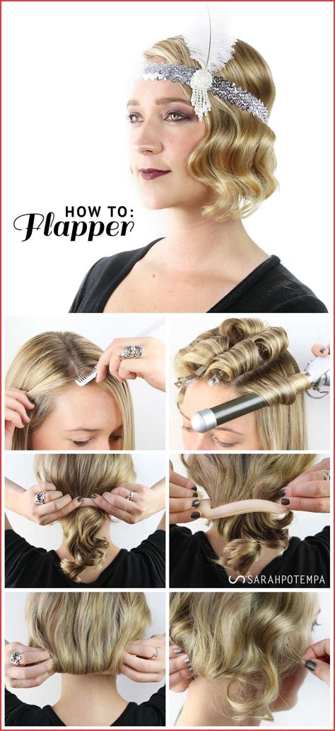 In the twenties, hair stylists formed the waves using a hot iron. Finger Wave Hairstyle Photos 158932 Flapper Girl ...