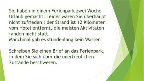 Die prüfung besteht aus einem schriftlichen und einem mündlichen teil. B2 Brief Schreiben Beispiel Pdf