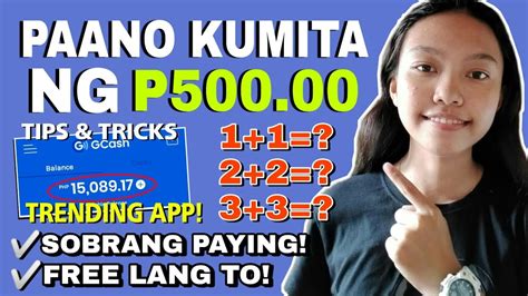 Check spelling or type a new query. WALANG PUHUNAN: EASY P500 SA PAG 1+1 LANG LEGIT PAYING APPS IN PHILIPPINES (EARN MONEY ONLINE)