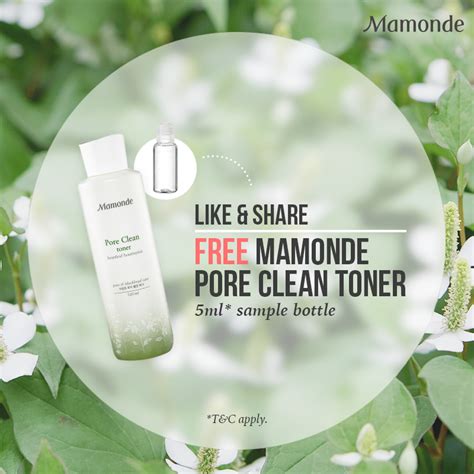 Pore care, pore minimizing | mamonde. FREE Mamonde Pore Clean Toner 5ml Sample (Like & Share ...