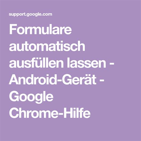 Dieses war auf gesondertes verlangen der vergabestelle ausgefüllt einzureichen. Formulare automatisch ausfüllen lassen - Android-Gerät ...