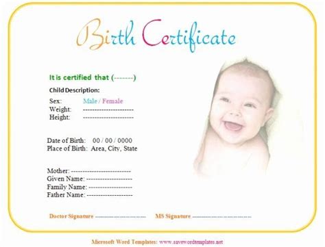 What exactly can a birth certificate do for you? Fake Birth Certificate Maker Beautiful Fake Birth ...