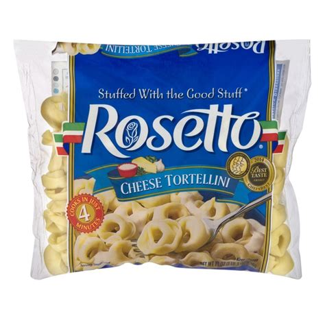 Normally, when i eat tortellini or ravioli, it is fresh, refrigerated, or frozen. Rosetto Cheese Tortellini (19 oz) - Instacart