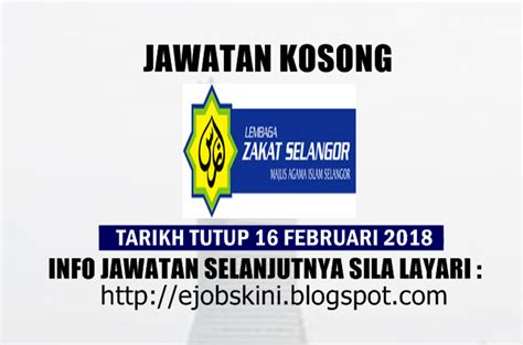 Administrative executive, jawatan kosong selangor 2011, selangor, state. Jawatan Kosong Lembaga Zakat Selangor - 16 Februari 2018