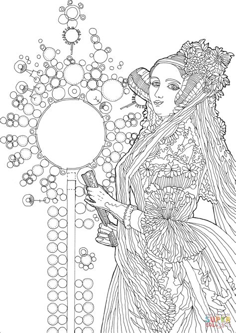 Abrams books for young readers grade level: Ada Lovelace coloring page | Free Printable Coloring Pages ...