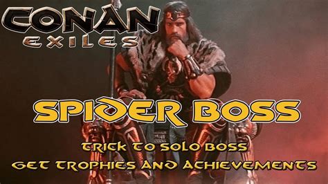 How to get rid of the purge conan exiles. Conan Exiles - How to easy solo Spider Boss - Get Achievement Trophy - YouTube