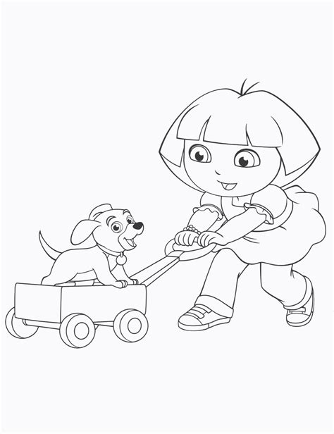 Downloads line coloring page dora coloring page 29 in free. dora coloring pages to print out | ... coloring page ...