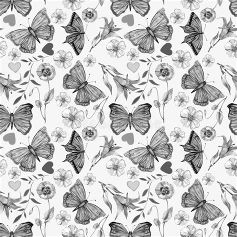 $71.99 ($36.00 per item) 51. Gray Colors On Floral Summer Pattern Stock Illustration ...