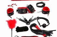 bdsm sex bondage set accessories blindfold erotic rope pcs pu handcuffs whip leather