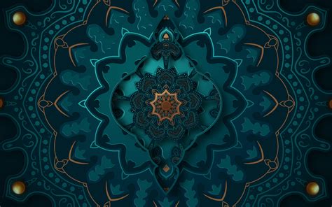 3D Islamic Art Mandala Design 999460 - Download Free Vectors, Clipart ...