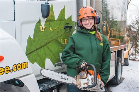 An arborist, tree surgeon, or (less commonly) arboriculturist, is a professional in the practice of arboriculture, which is the cultivation, management, and study of individual trees, shrubs, vines, and other perennial woody plants in dendrology and horticulture. Jennifer Carroll: Arborist, Kelly's Tree Care - NOW Magazine