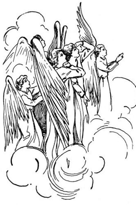 See the saint michael prayer below his coloring page. FREE CRAFT PATTERNS for Everyday Arts & Crafts - Angels