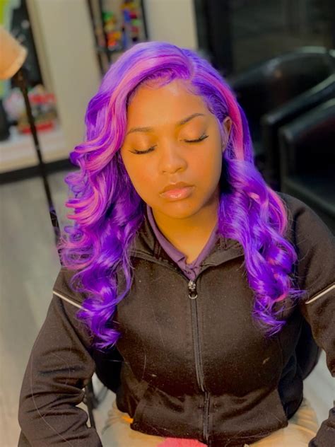 Check spelling or type a new query. 613 blonde lace wig dyed to purple in 2020 | Lace hair ...