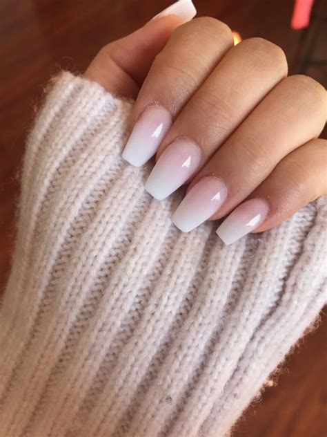 Shellac nail designs gel nails nail polish nails design shellac toes gel manicures ombre shellac white shellac nail art vernis. Nude Ombre Nails: 40 Beautiful Ideas | NAILSPIRATION