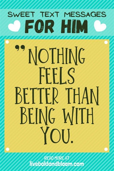 Thank you for being in my life, you are the reason i wake up every morning. 77 Sweet Text Messages To Make Him Smile in 2020 | Sweet ...