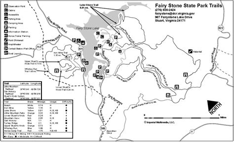 A relatively small ascent means that the trail is suitable for most ages and abilities. Fairy Stone State Park - TrailMeister