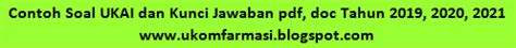 We did not find results for: Contoh Soal UKAI dan Kunci Jawaban pdf, doc Tahun 2019, 2020, 2021 - UKOM Farmasi