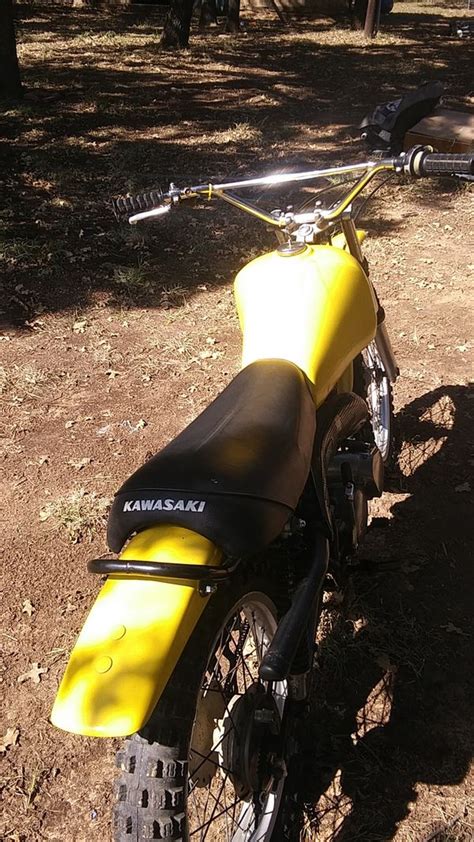 Per cc a 2 stroke produces more horsepower. 125 cc RUNNING DIRTBIKE 1975 Kawasaki 2 stroke dirt bIKE ...