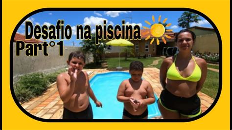 Desafio da piscina 22 de fevereiro de 2018 (pool challenge). Desafio da Piscina KIDS Part°1 - YouTube