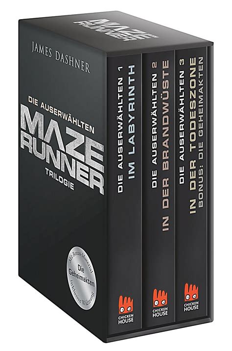 2013 die ausgangssituation des buches weckt bereits das interesse des lesers. Maze Runner-Trilogie - Die Auserwählten Buch portofrei ...