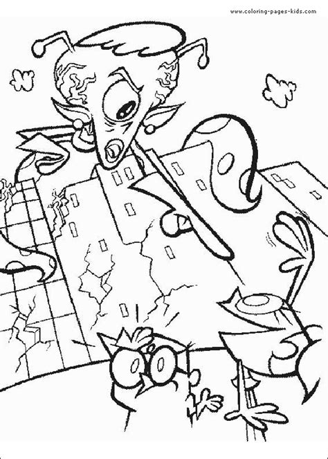 Make sure the check out the rest of our dexters laboratory coloring pages. Dexter's Laboratory color page - Coloring pages for kids ...