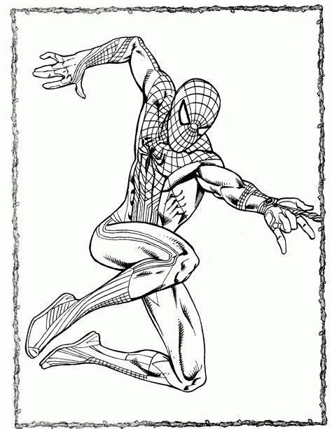 Make a coloring book with vulture spiderman for one click. The Amazing Spider Man Coloring Pages - Coloring Home