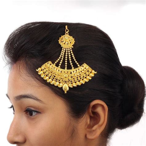 Maybe you would like to learn more about one of these? Indian Gold Plated Traditional Bollywood Hair Jhumar Passa ...