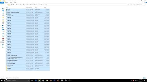 It turned out that the file x64f.rpf is corrupt (assembly from xatab). GTA 5 Default Files in Directory (no mods) Original Files - YouTube